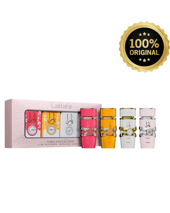 LATTAFA YARA COLLECTION 5ml x4 YARA CANDY TOUS MOI LATTAFA YARA COLLECTION 5ml x4 YARA CANDY TOUS MOI