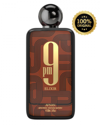 9 pm ELIXIR BY AFNAN 100ML unisex