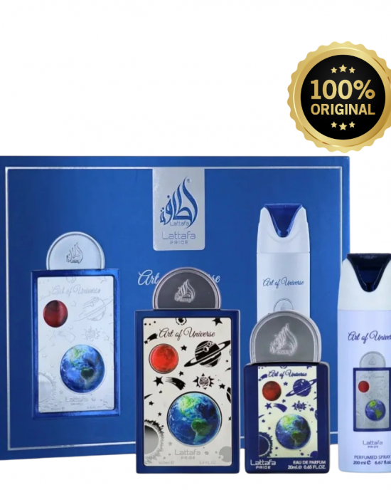 ART OF UNIVERSE SET by LATTAFA PERFUMES 100ML UNISEX ART OF UNIVERSE SET by LATTAFA PERFUMES 100ML UNISEX