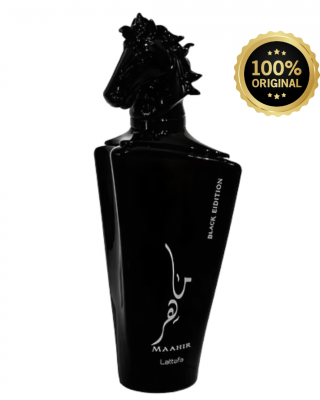 MAAHIR  BLACK EDITION 100ML LATAFFA PERFUMES UNISEX
