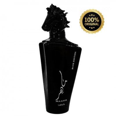 MAAHIR  BLACK EDITION 100ML LATAFFA PERFUMES UNISEX