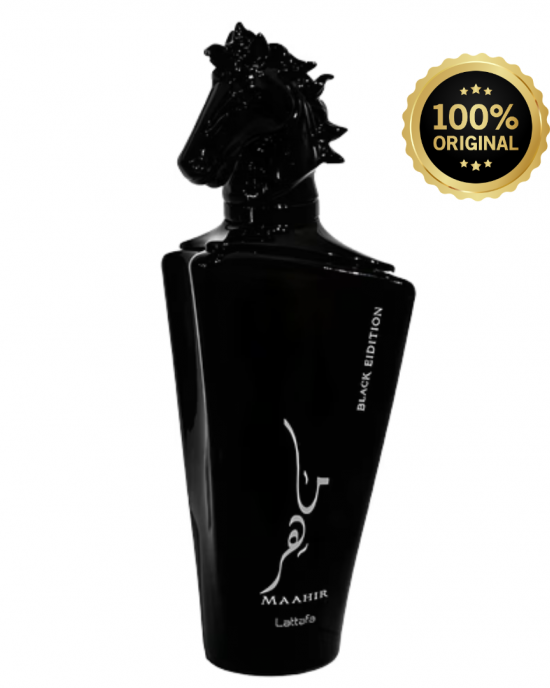 MAAHIR  BLACK EDITION 100ML LATAFFA PERFUMES UNISEX