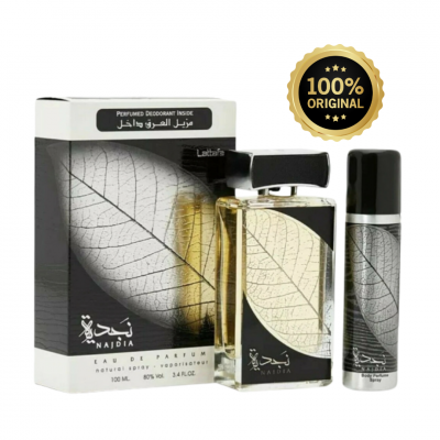 NADJIA EAU DE PARFUM LATTAFA PERFUMES 100ML + 50ML DEO unisex