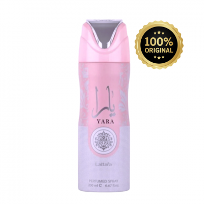 YARA SPRAY DEODORANT LATTAFA PERFUMES 200ML