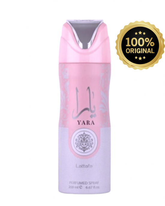 YARA SPRAY DEODORANT LATTAFA PERFUMES 200ML