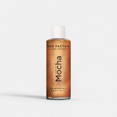 BEE FACTOR GLOW UP MOCHA / SHIMMERING BODY MILK – 100ML BEE FACTOR GLOW UP MOCHA / SHIMMERING BODY MILK – 100ML