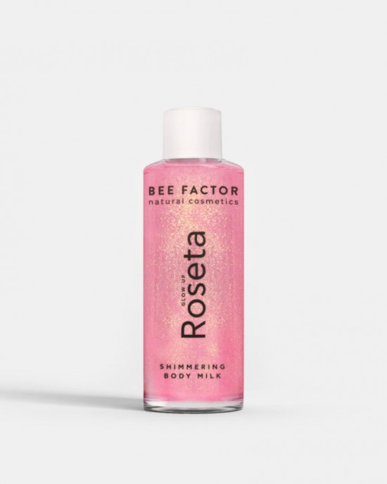 BEE FACTOR GLOW UP ROSETA / SHIMMERING BODY MILK – 100ML