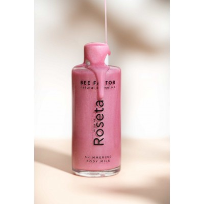 BEE FACTOR GLOW UP ROSETA / SHIMMERING BODY MILK – 100ML BEE FACTOR GLOW UP ROSETA / SHIMMERING BODY MILK – 100ML