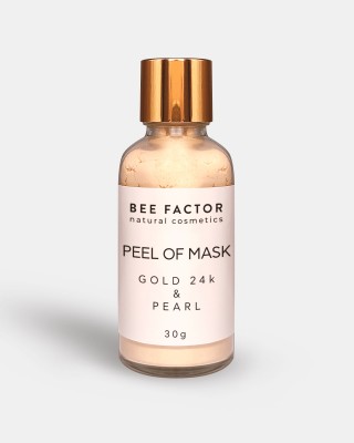 BEE FACTOR PEEL OFF ΜΑΣΚΑ ΜΕ ΧΡΥΣΟ 24K & ΜΑΡΓΑΡΙΤΑΡΙ 
