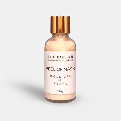  1+1 ΔΩΡΟ BEE FACTOR PEEL OFF ΜΑΣΚΑ ΜΕ ΧΡΥΣΟ 24K & ΜΑΡΓΑΡΙΤΑΡΙ 