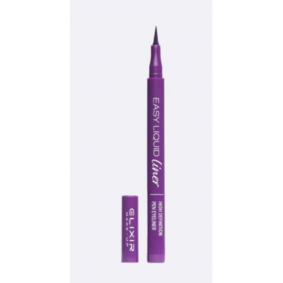 ELIXIR Easy Liquid Eyeliner #999E PURPLE ELIXIR Easy Liquid Eyeliner #999E PURPLE
