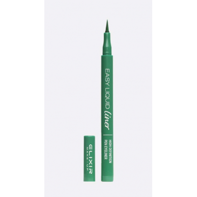 ELIXIR Easy Liquid Eyeliner #999B GREEN ELIXIR Easy Liquid Eyeliner #999B GREEN