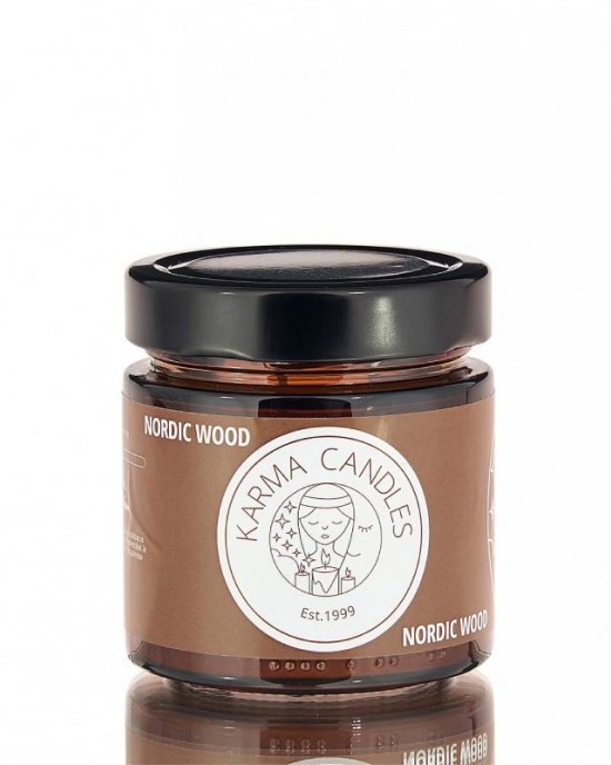 CANDLE NORDIC WOOD 212gr