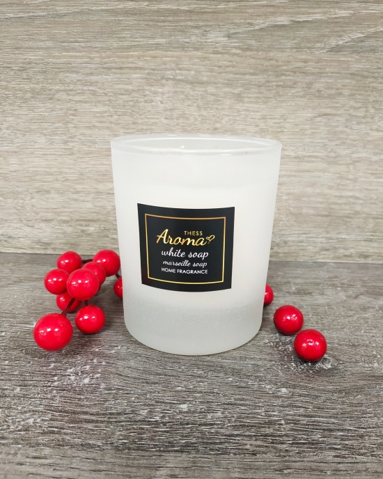 CANDLE WHITE SOAP