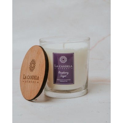 La Candela Rasberry Sugar Candle 340gr