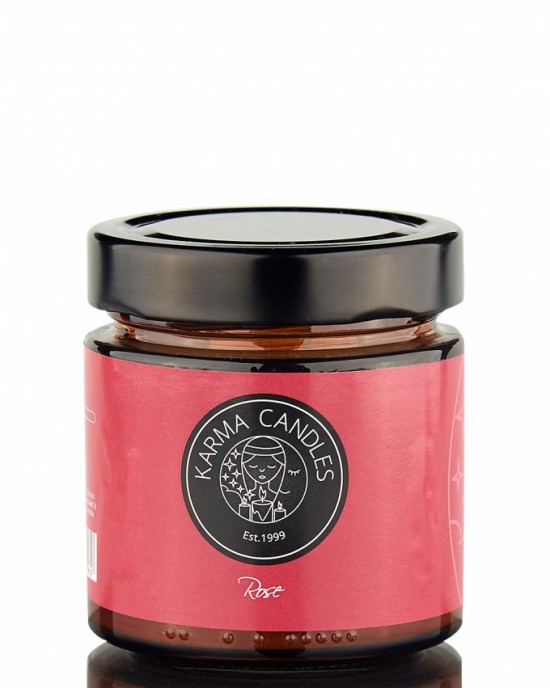 CANDLE ROSE 212gr