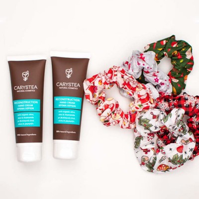 1+1 GIFT BOX 2 ΚΡΕΜΕΣ ΧΕΡΙΩΝ  + ΔΩΡΟ 1 ΧΡΙΣΤΟΥΓΕΝΝΙΑΤΙΚΟ SCRUNCHIE 1+1 GIFT BOX 2 ΚΡΕΜΕΣ ΧΕΡΙΩΝ  + ΔΩΡΟ 1 ΧΡΙΣΤΟΥΓΕΝΝΙΑΤΙΚΟ SCRUNCHIE