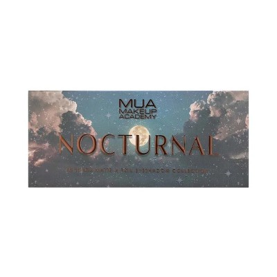 MUA NOCTURNAL 10 SHADE PAPER EYESHADOW PALETTE