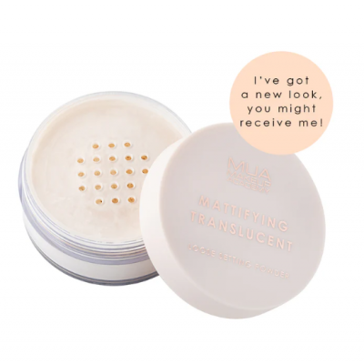 MUA LOOSE POWDER MATTIFYING TRANSLUCENT MUA LOOSE POWDER MATTIFYING TRANSLUCENT