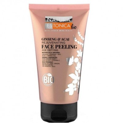 Natura Estonica Απολεπιστικό προσώπου Ginseng & Acai 
