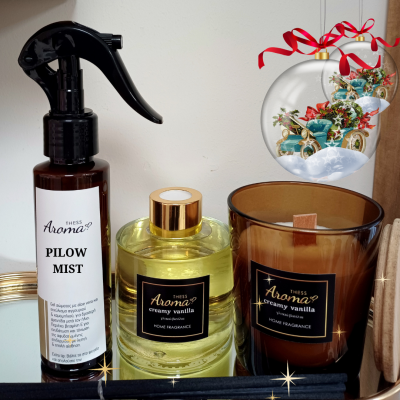 SET REED DIFFUSER CANDLE & PILLOW MIST