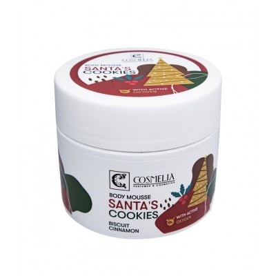 BODY MOUSSE SANTA'S COOKIES ΜΕΛΟΜΑΚΑΡΟΝΟ  BODY MOUSSE SANTA'S COOKIES ΜΕΛΟΜΑΚΑΡΟΝΟ