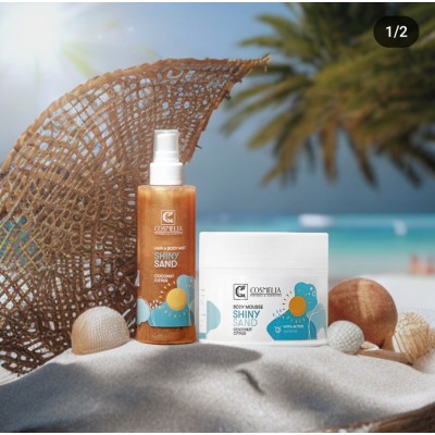 SET HAIR & BODY SHINY SAND 250ML & BODY SHINY SAND 200ML SET HAIR & BODY SHINY SAND 250ML & BODY SHINY SAND 200ML
