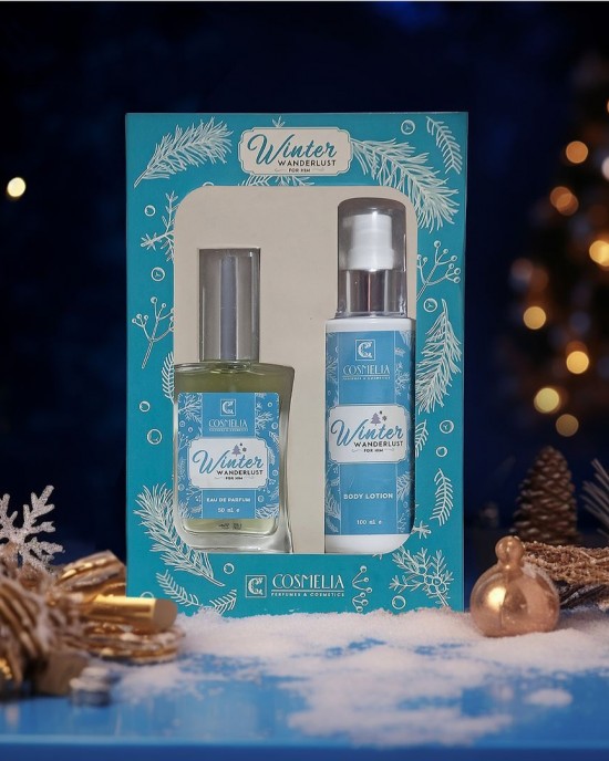 SET WINTER WANTERLAST PERFUME AND BODY LOTION FOR HIM