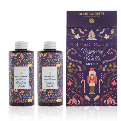 BLUE SCENT GIFT BOX RASBERRY & VANILLA