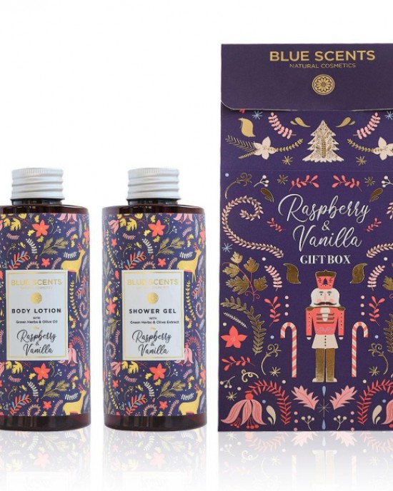 BLUE SCENT GIFT BOX RASBERRY & VANILLA