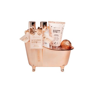 SET SCENDED BATH BRONZE VANILLA & COCONUT SET SCENDED BATH BRONZE VANILLA & COCONUT