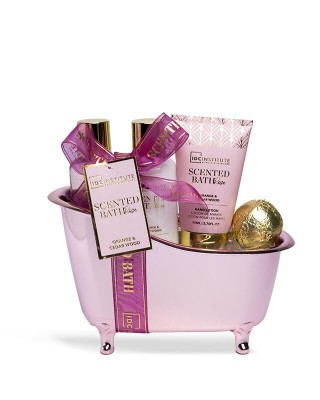 SET SCENDED BATH ROSE ORANGE AND CEDARWOOD mini