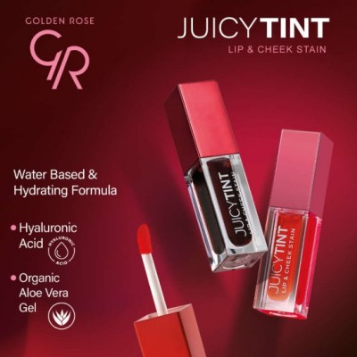 GOLDEN ROSE JUICY TINT LIP & CHEEK STAIN 01 GOLDEN ROSE JUICY TINT LIP & CHEEK STAIN 01